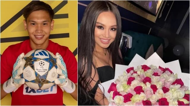 Champions League: El portero de 18 años y su madre viral