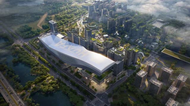 令人印象深刻的室内滑雪胜地在中国开放