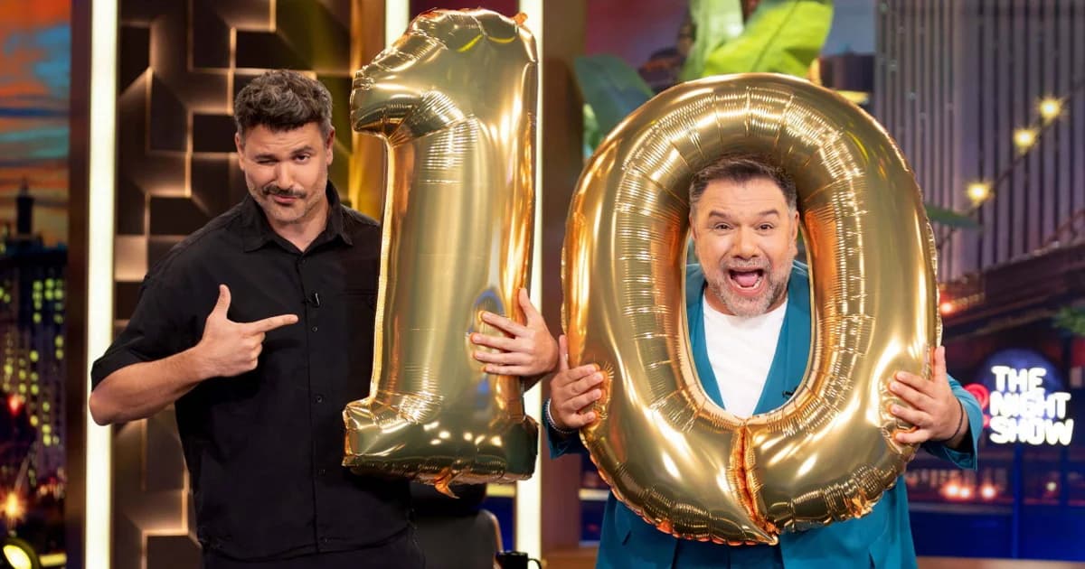 The 2Night Show: Michalis Leventogiannis y Thodoris Ferris en el estreno
