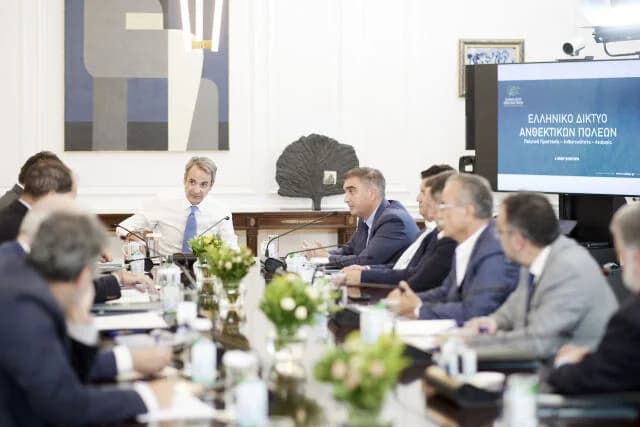 Mitsotakis: Fortschritte im Zivilschutz, Ziel ist kontinuierliche Verbesserung