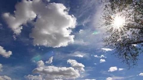 Tiempo despejado con nubes locales hasta el domingo
