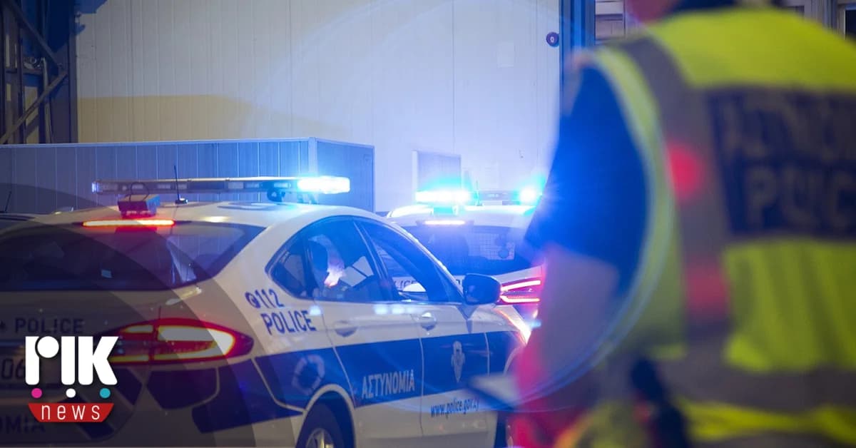 Potamia: Lieferwagen rammt Polizeiauto und flieht in besetzte Gebiete