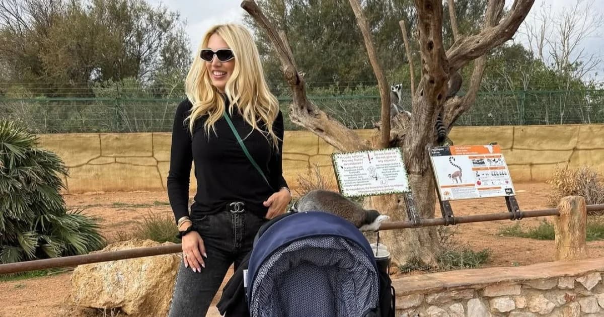 Konstantina Spyropoulou: Family Trip to the Zoo with Her Sons