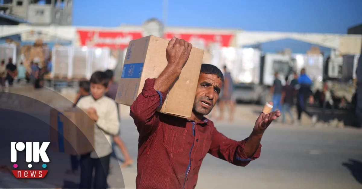 Israel Allows Humanitarian Aid into Gaza Strip