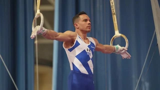 Eleftherios Petrounias qualifiziert sich für das Ringe-Finale bei der Weltmeisterschaft