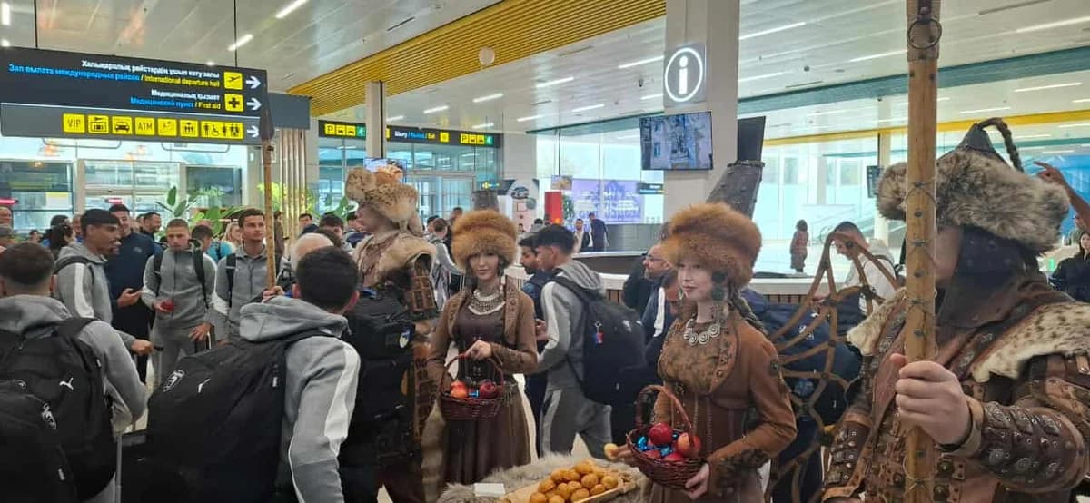 Kairat Welcomes Pafos FC Fans with Warm Reception in Almaty