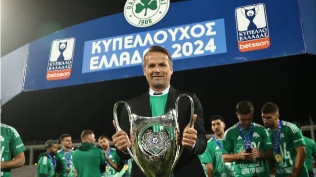 Papadimitriou: "Wir haben den Pokal geholt und die größten Verkäufe in der Geschichte von Panathinaikos erzielt"