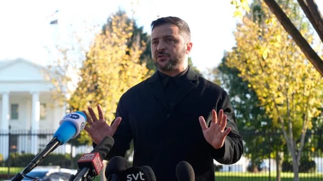 Ζελένσκι στη Σουηδία για συμφωνία εξαγωγής όπλων