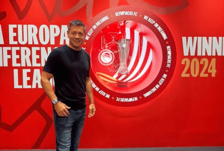 Luciano Galletti besucht Olympiacos Museum: Erinnerungen an vergangene Zeiten