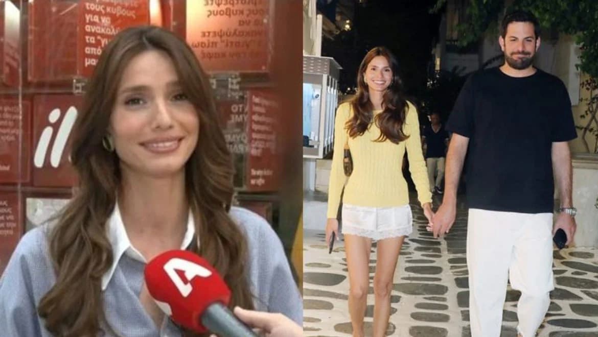 Iliana Papageorgiou: Statements about her wedding with Giannis Karavasanis