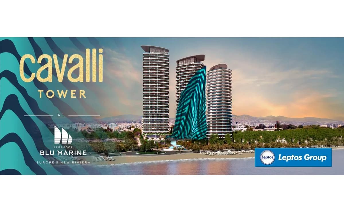 Cavalli Tower im Limassol Blu Marine offiziell eingeweiht