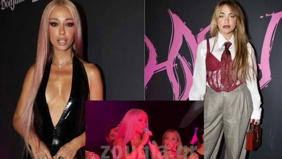Eleni Foureira: Fiesta Glamurosa para el Nuevo Álbum "Hybrid" en Lohan