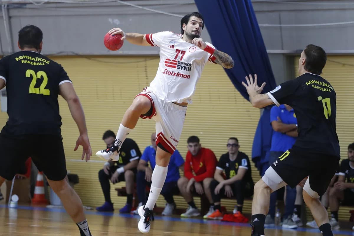 Handball Premier: Olympiacos und AEK in der 7. Runde ungeschlagen