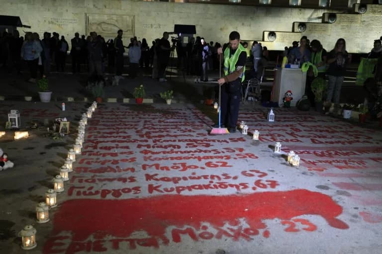 «Until the End» Team Cleans Tempi Victims Memorial