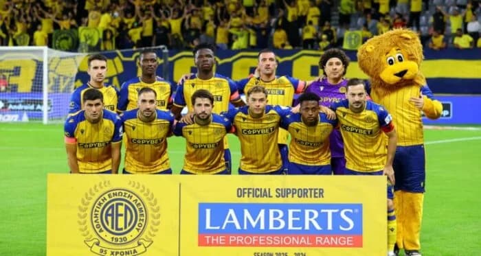 AEL Limassol gewinnt mit Natels spätem Tor gegen Krasava