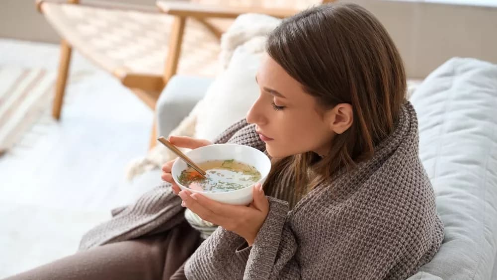 Suppe bei Erkältung: Zutaten und Vorteile