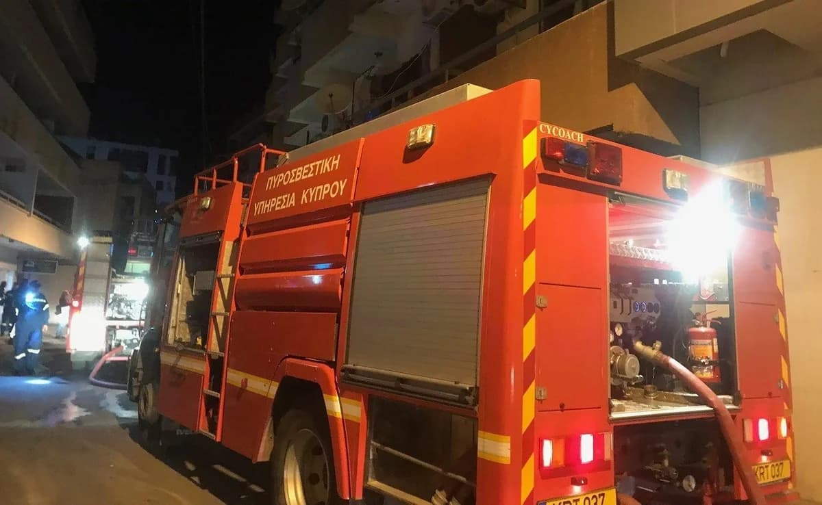 Paphos: Feuer in Doppelkabinenfahrzeug in den frühen Morgenstunden