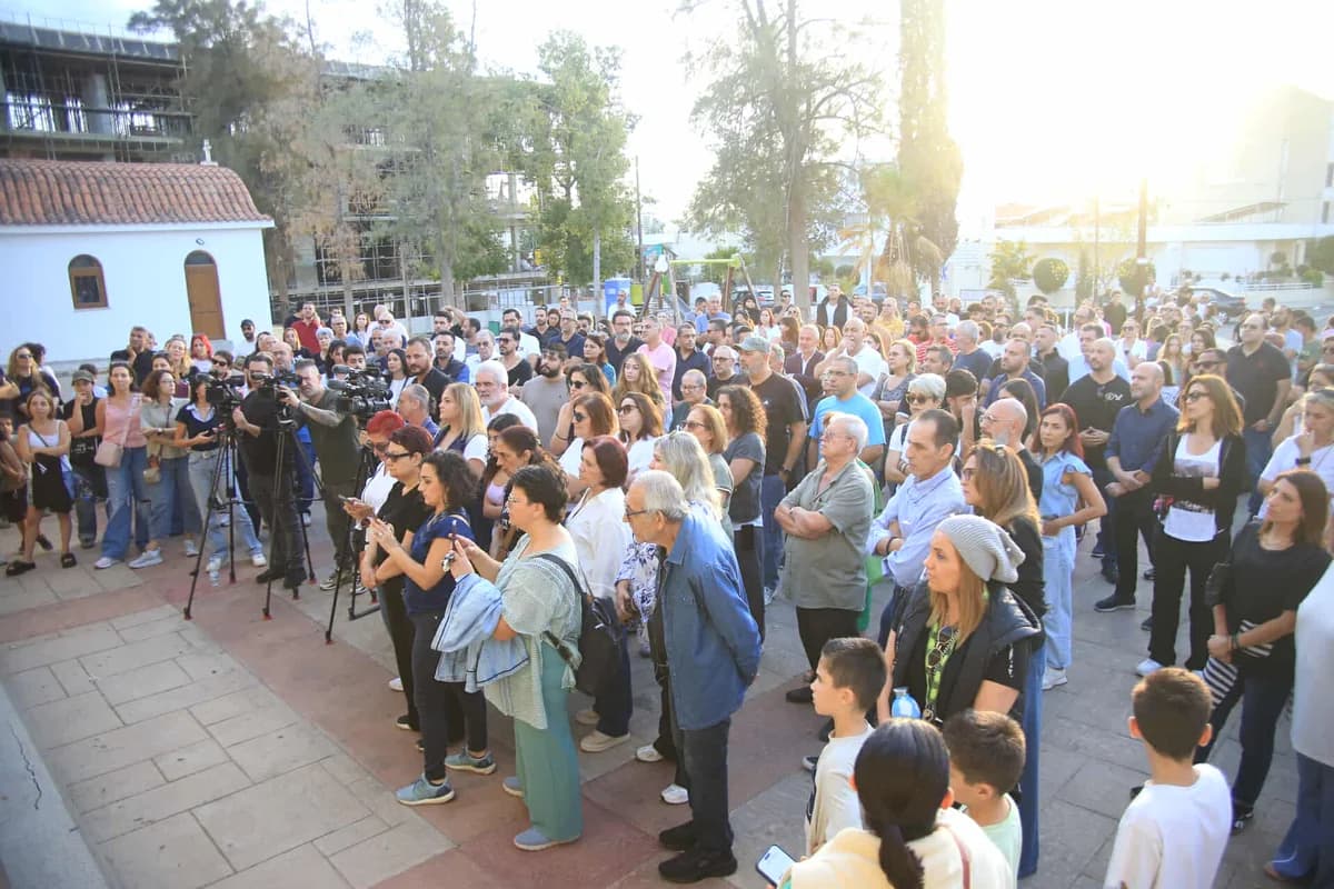 Διαμαρτυρία στην Αγλαντζιά για τα περιστατικά βίας – Αίτημα προς τον Πρόεδρο Χριστοδουλίδη