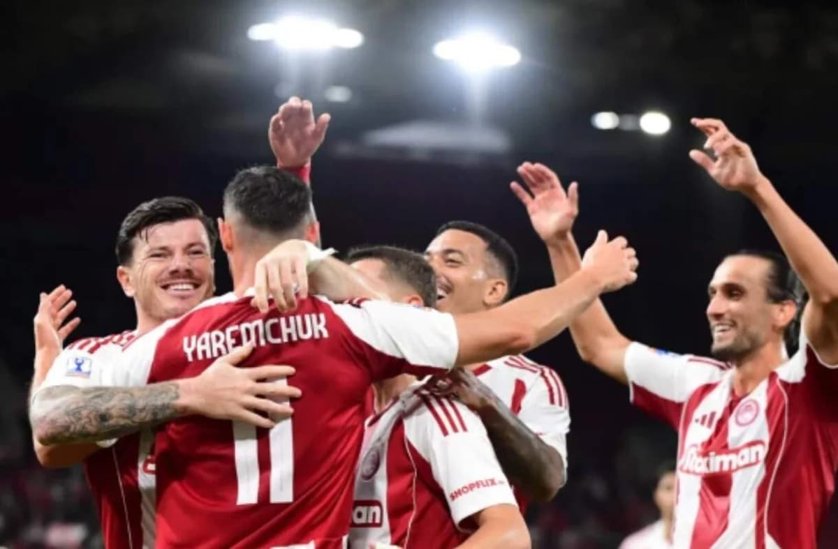 Olympiacos Domina 5-0 a Volos en la Copa Griega