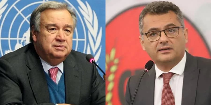 Guterres an Erhürman: „Ich freue mich auf die Zusammenarbeit für eine dauerhafte Lösung“
