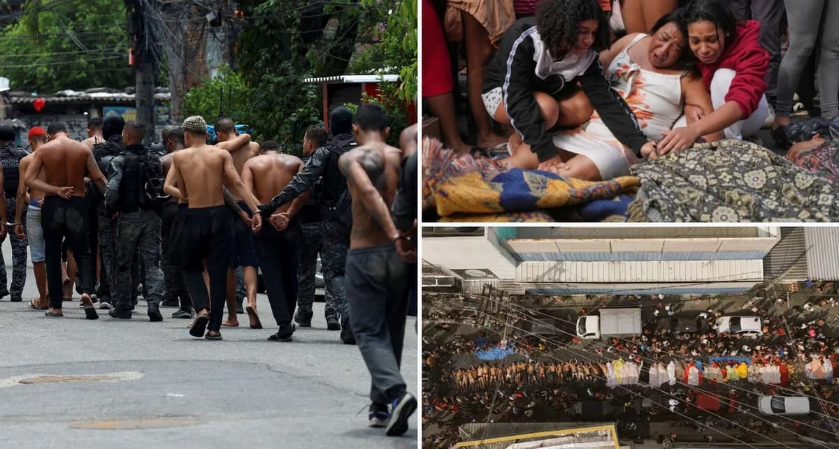 Brasilien: Mindestens 132 Tote bei Polizeieinsatz in Rio
