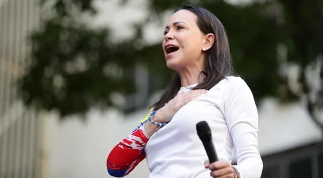 María Corina Machado: "Maduro solo se irá con la escalada"