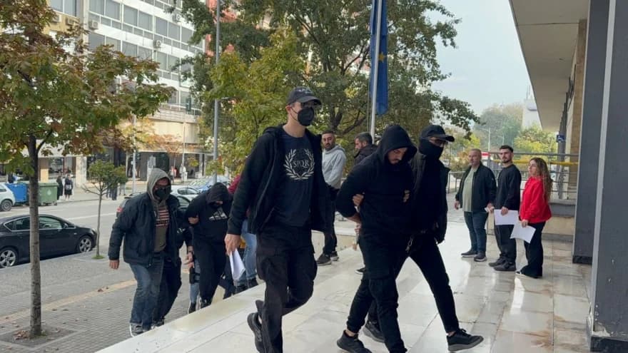 Two Arrested for Demosthenous Murder Appear in Thessaloniki Prosecutor's Office