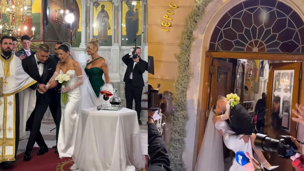 Stella Passari und Sotiris Afentakis heiraten – Ioanna Touni beeindruckt