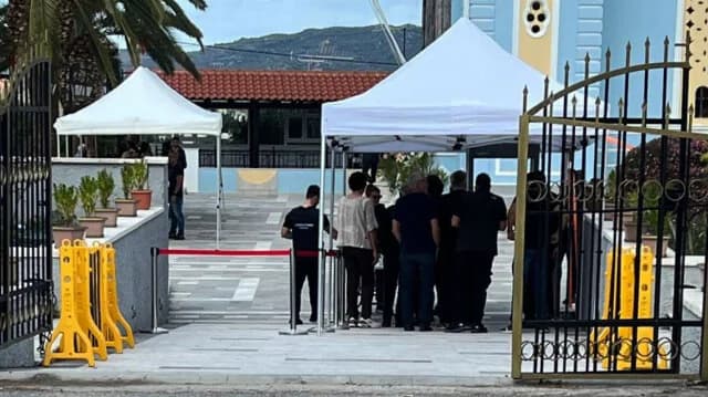 Crete: Security Measures at Evangelia Fragiadakis' Funeral