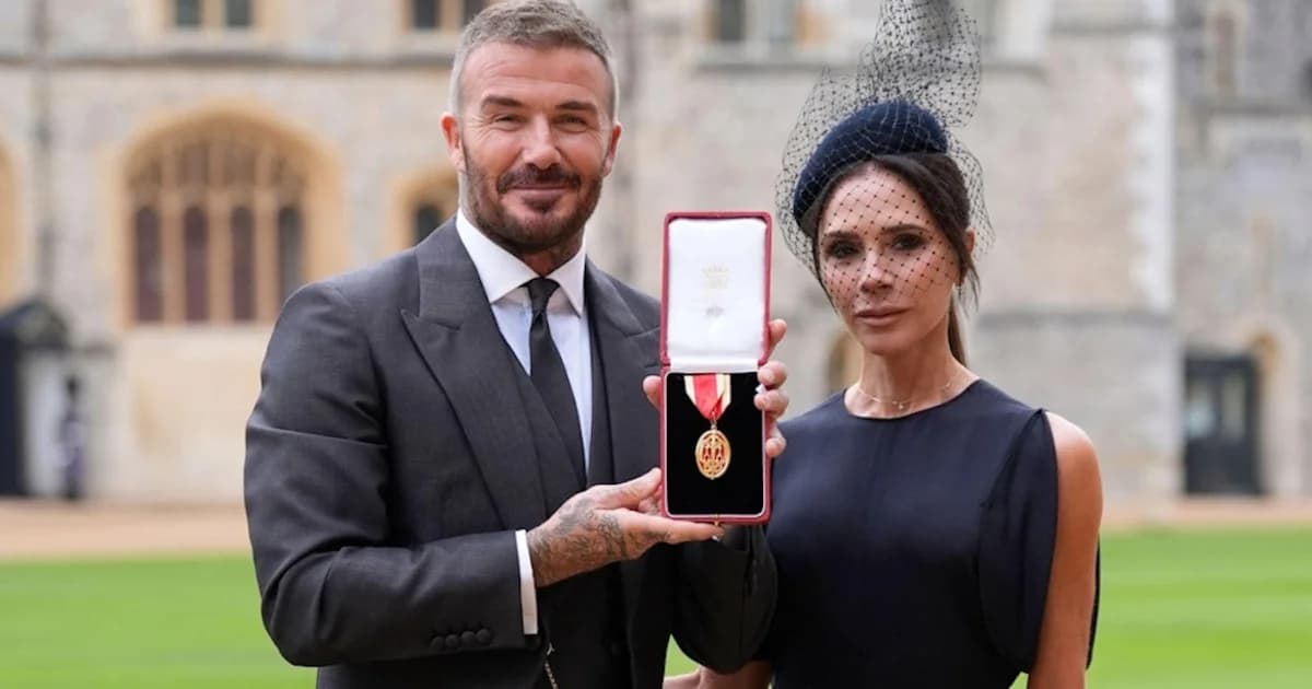 David Beckham Knighted by King Charles
