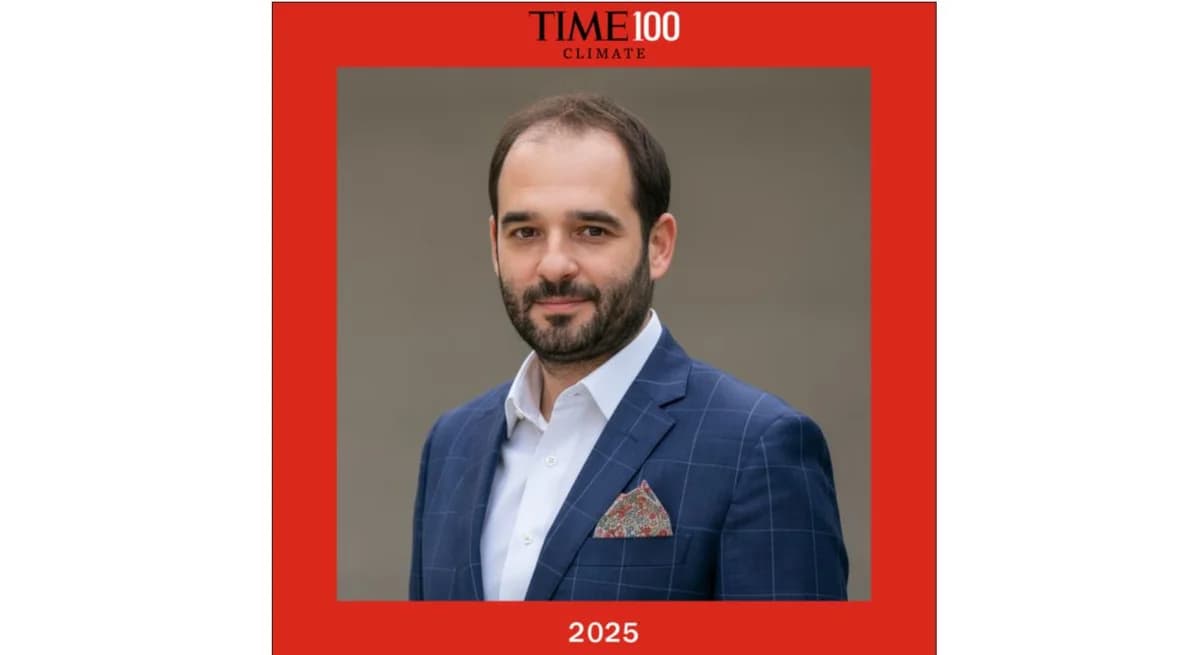 Ελληνοκύπριος Επιχειρηματίας στην Λίστα TIME100 Climate