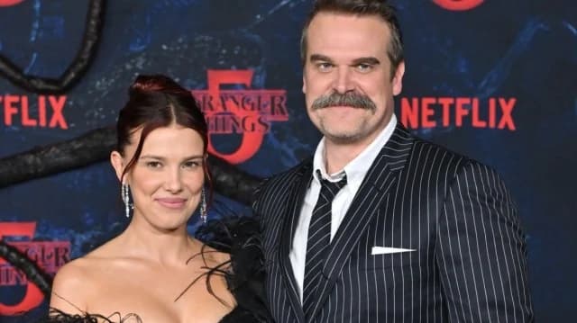 „Stranger Things“-Produzent dementiert Millie Bobby Browns Vorwürfe gegen David Harbour