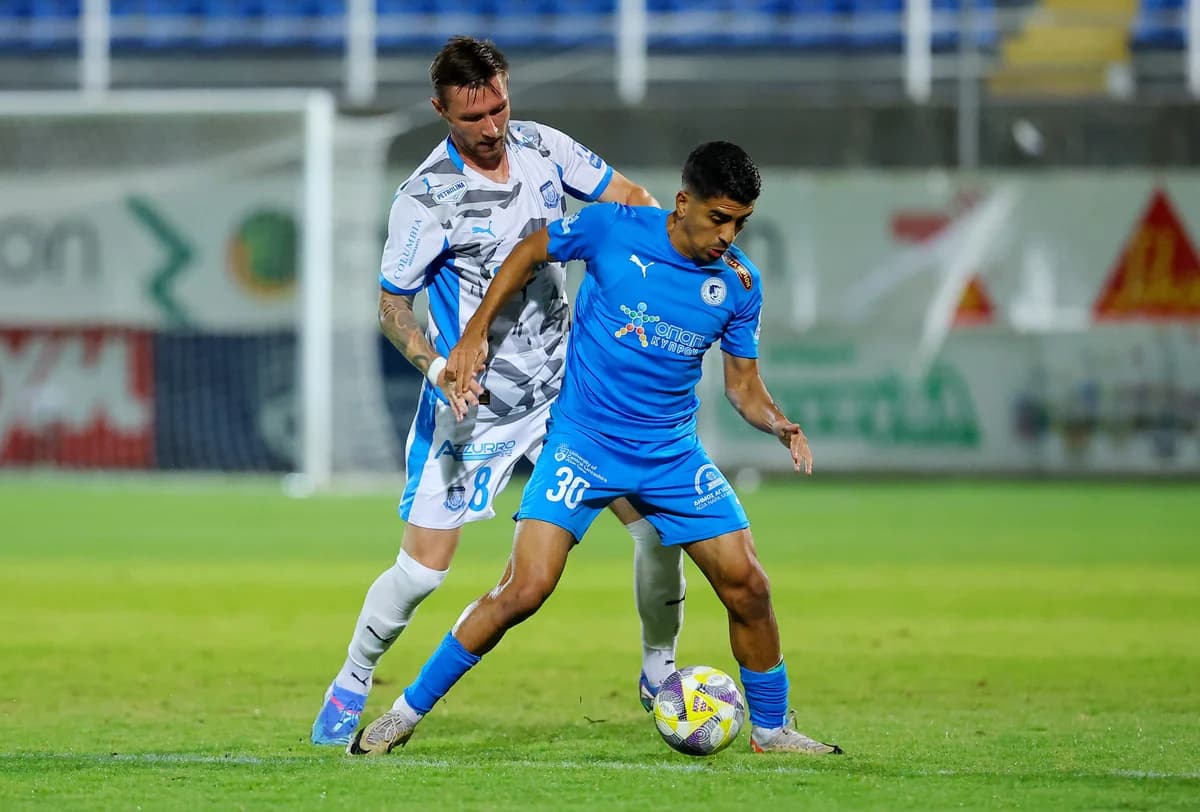 Ethnikos – Apollon 0-1: Halbzeitstand