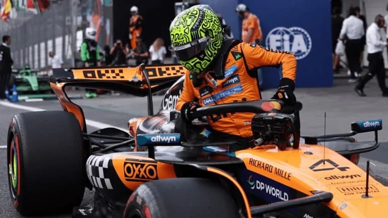 Norris Takes Title Step with Brazilian Grand Prix Win