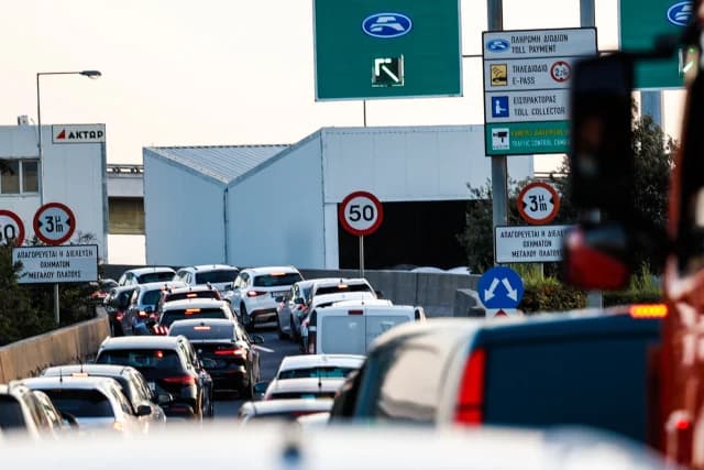 Attiki Odos: Lamia exits reopened, delays reduced