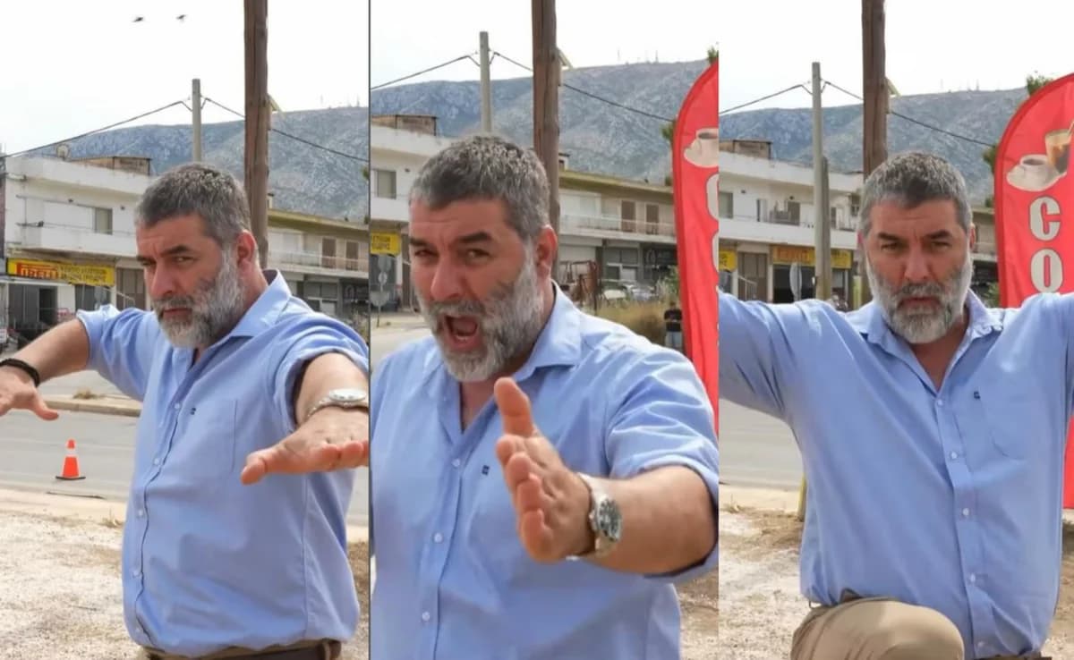 Βασίλης Μπισμπίκης: Viral με κινήσεις καράτε στα παρασκήνια