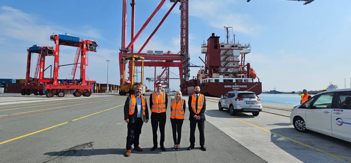 Financial Times visita el puerto de Limassol por el Plan Amaltea