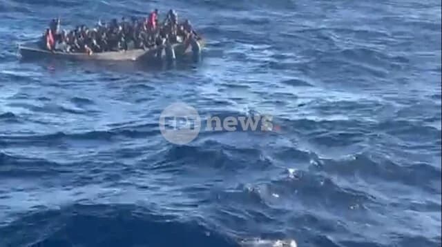 加夫多斯：移民船倾覆前的视频 – 三人死亡