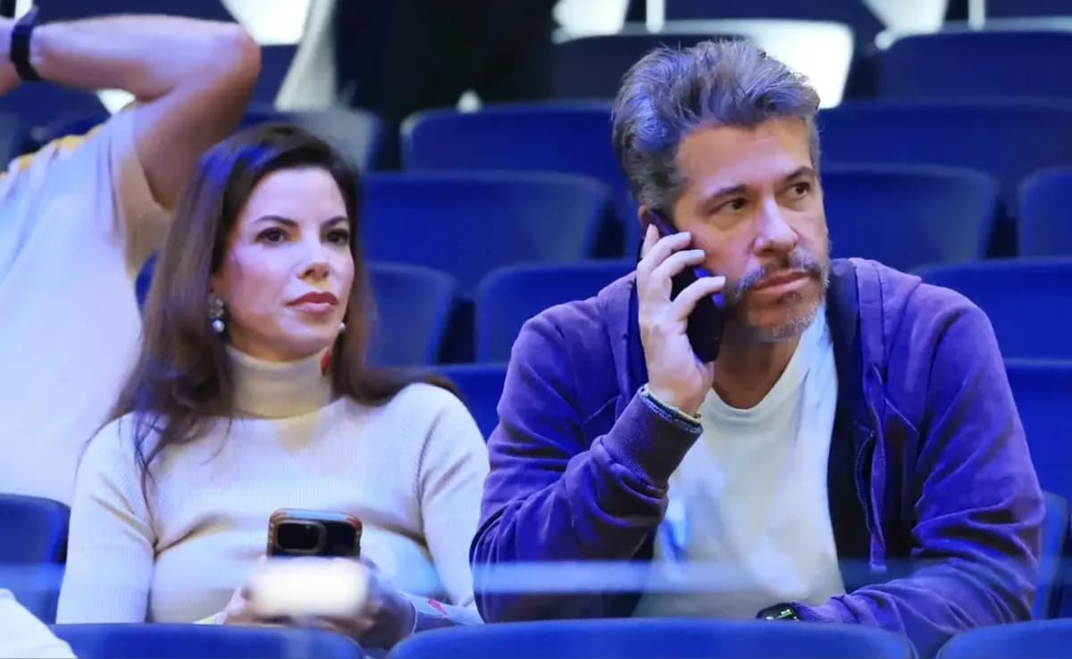 Haris und Adelina Varthakouris: Seltener öffentlicher Auftritt beim Tennisspiel