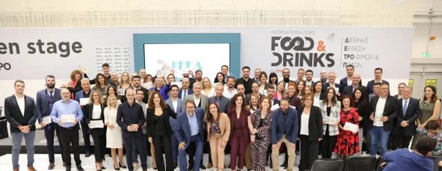טקס פרסי מומחי המזון 2025 ביריד הבינלאומי בתסלוניקי