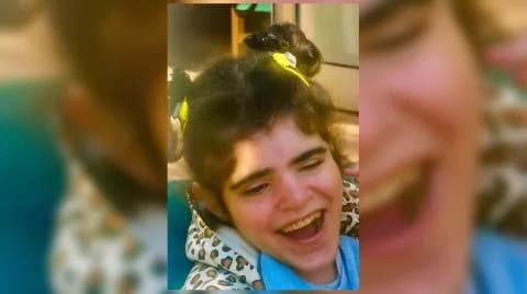 Tristeza por la muerte de la hermana de Valentinos Fakontis