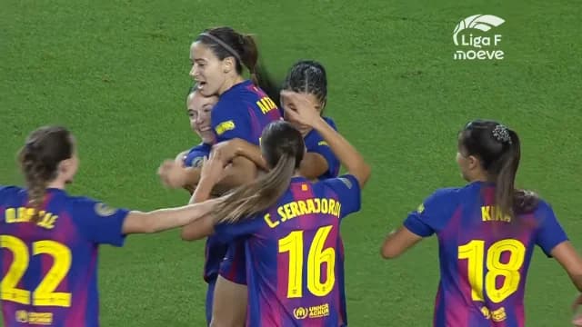 Triunfo del Barcelona sobre el Real Madrid en el Clásico Femenino