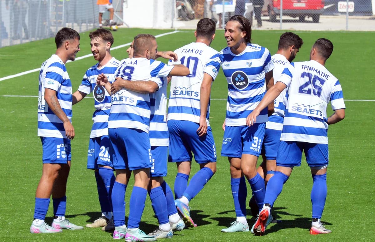 Ελλάς Σύρου - Χανιά 4-1: Επιστροφή στις νίκες για την Ελλάς