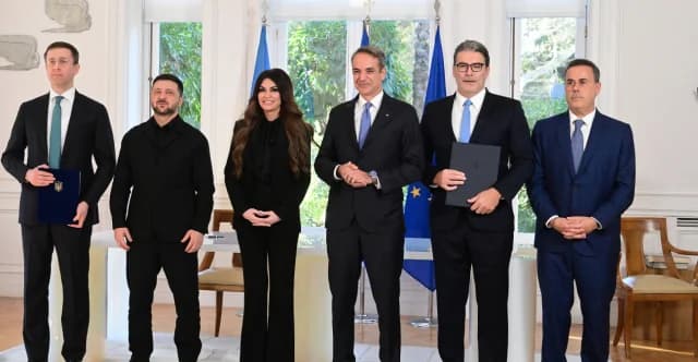Energieabkommen zwischen Griechenland und der Ukraine zur LNG-Lieferung aus den USA unterzeichnet