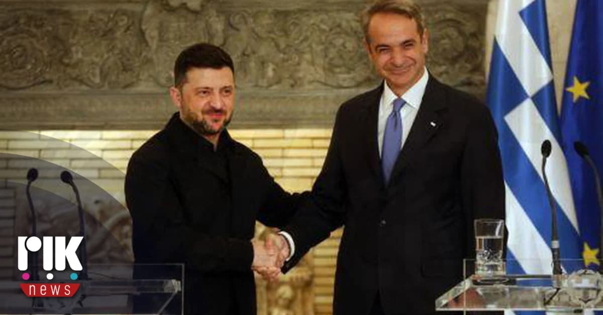 Energieabkommen in Athen in Anwesenheit von Mitsotakis-Selenskyj unterzeichnet