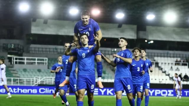 Griechenland U21 gegen Nordirland in der EM-Qualifikation