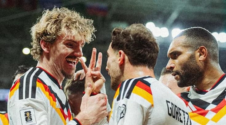 Deutschland demontiert Slowakei und qualifiziert sich für die WM 2026