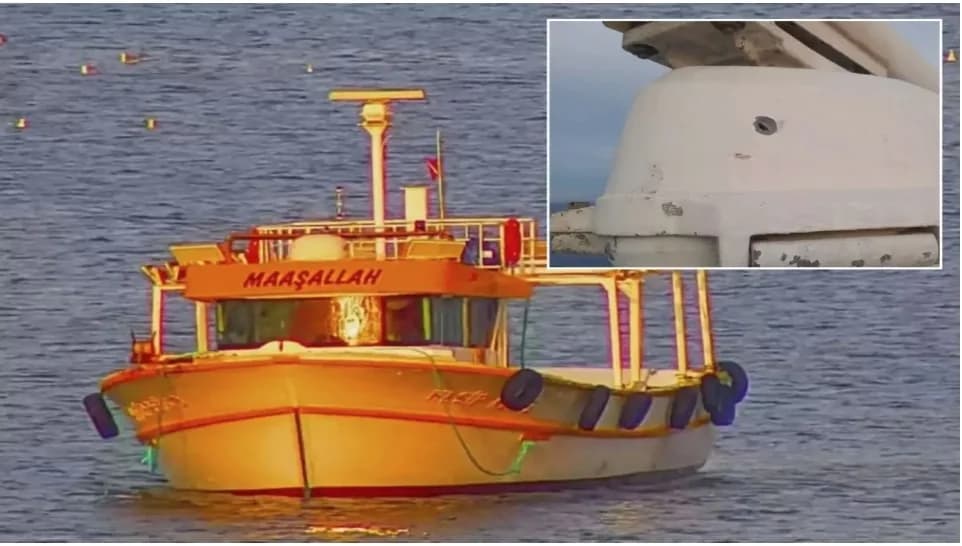 Incident at Agathonisi: Warning Shots Fired at Turkish Fishing Boat