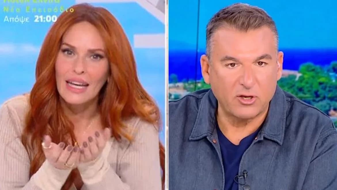 Sissy Christidou Responds to Giorgos Liagas: 'You Can't Be the Victim'