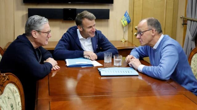 פגישת E3 בנושא תוכנית השלום באוקראינה התקיימה בז'נבה